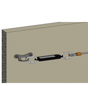 MODELE - Ligne de vie ECOVIE FAÇADE Scellés